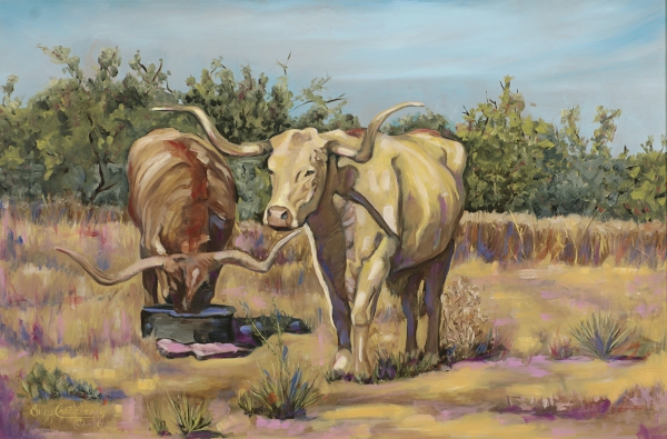 Click here to view Longhorn Cattle by Becky Castleberry